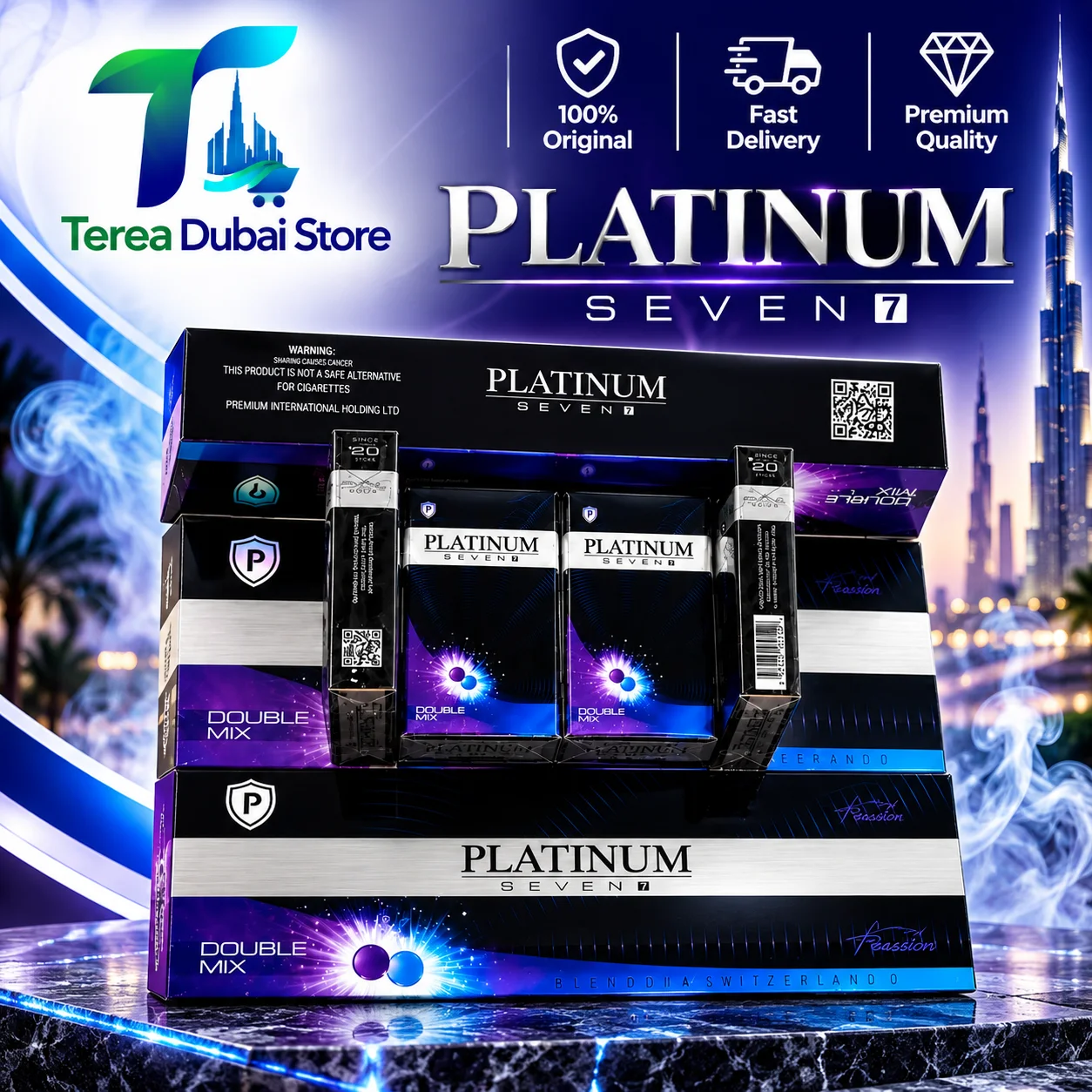 Platinum Double Mix Cigarettes