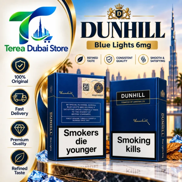 Dunhill Blue Lights UAE | Original King Size Cigarettes