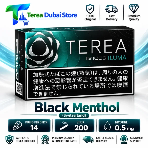 IQOS TEREA Black Menthol Japan
