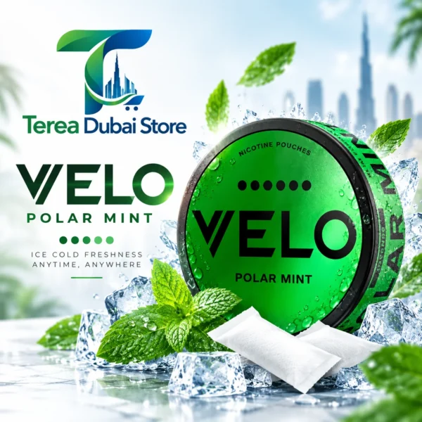 Velo Polar Mint Nicotine Pouches 17mg – Intense Cool Mint Freshness