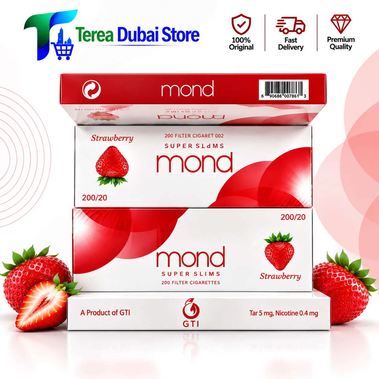 Mond Strawberry Cigarettes