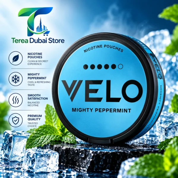 Velo Mighty Peppermint 14mg – Crisp & Refreshing Nicotine Pouches