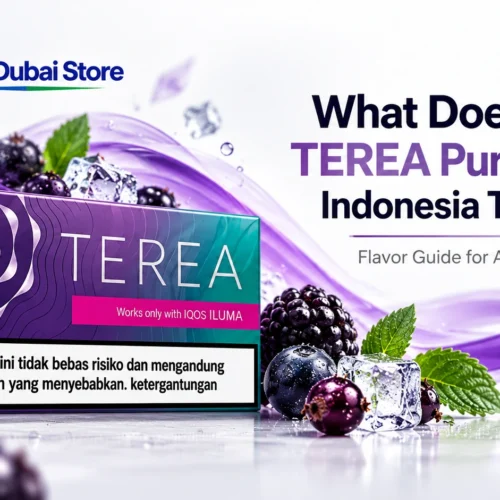 What Does IQOS TEREA Purple Wave Indonesia Taste Like?