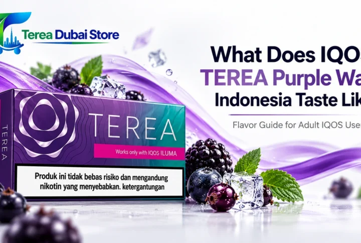 What Does IQOS TEREA Purple Wave Indonesia Taste Like?