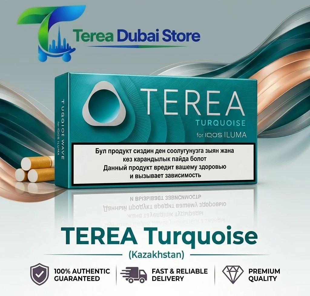 IQOS TEREA Turquoise Kazakhstan