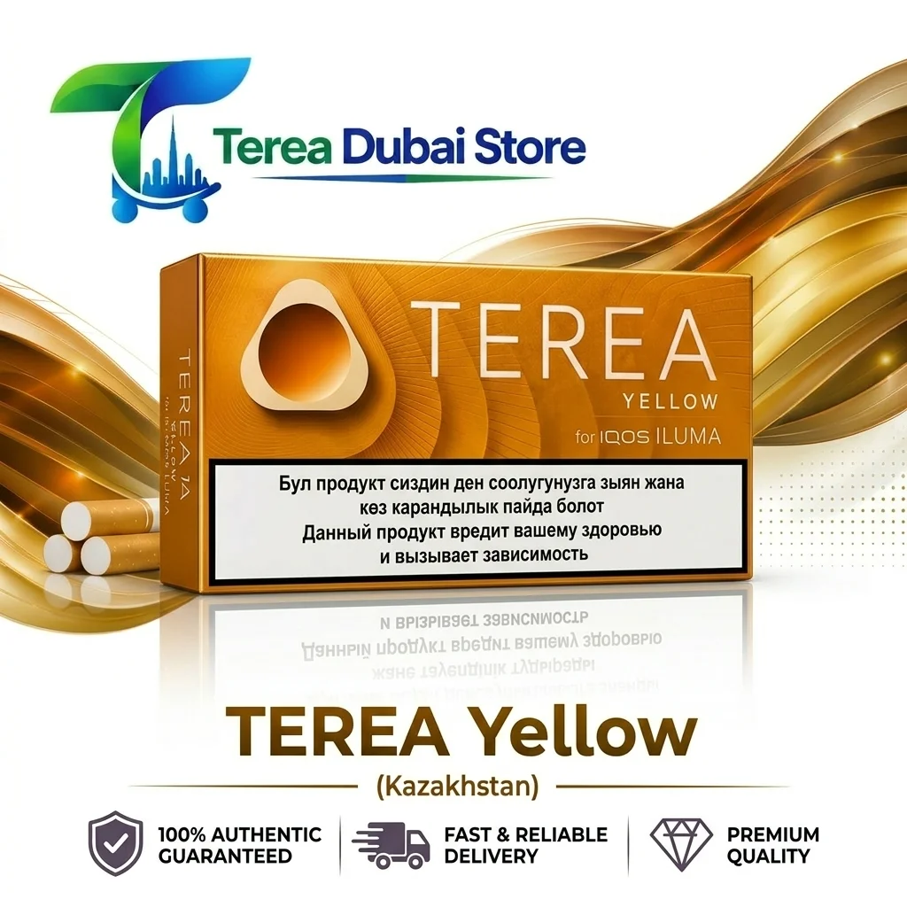 IQOS TEREA Yellow Kazakhstan