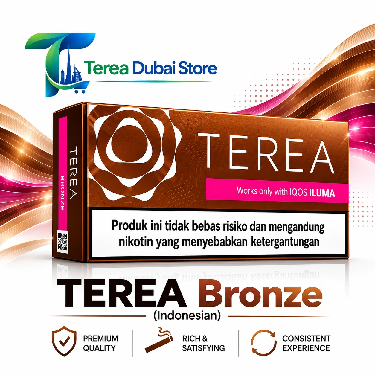 Premium TEREA Bronze Product Advertisement