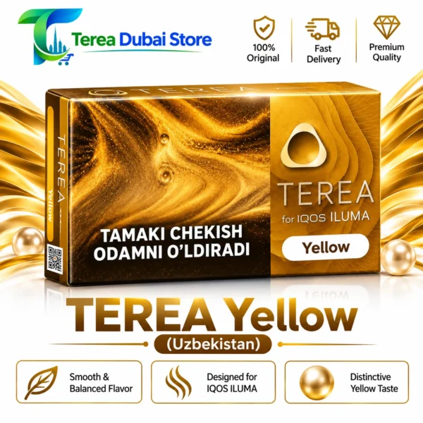 IQOS TEREA Yellow Uzbekistan