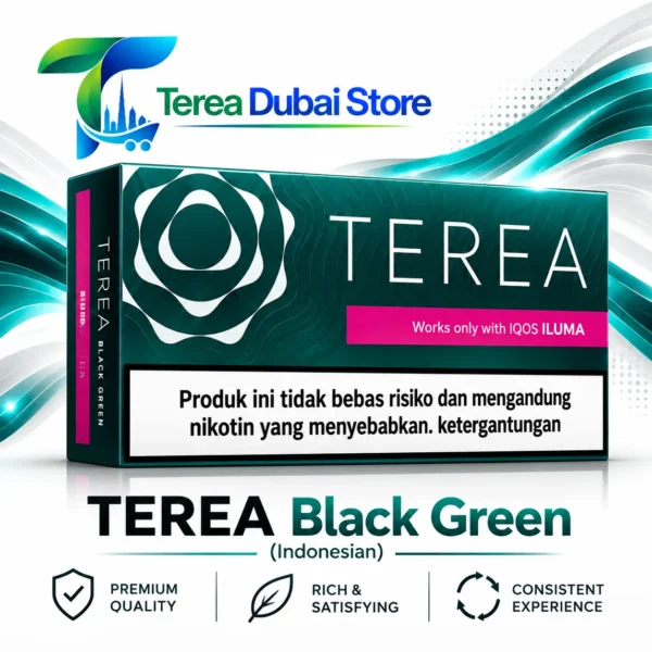 IQOS TEREA Black Green Indonesia