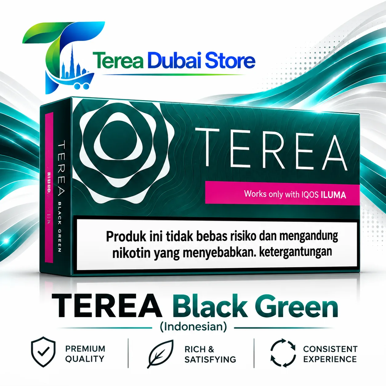 Terea Black Green Product Showcase