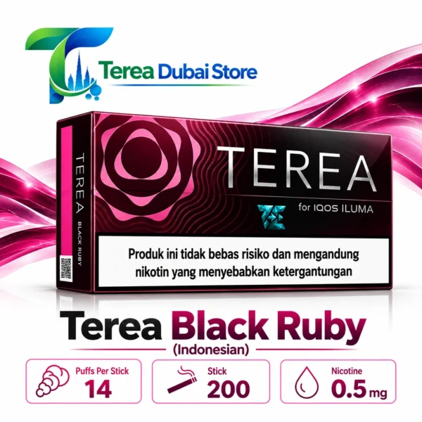 IQOS TEREA Black Ruby Indonesia