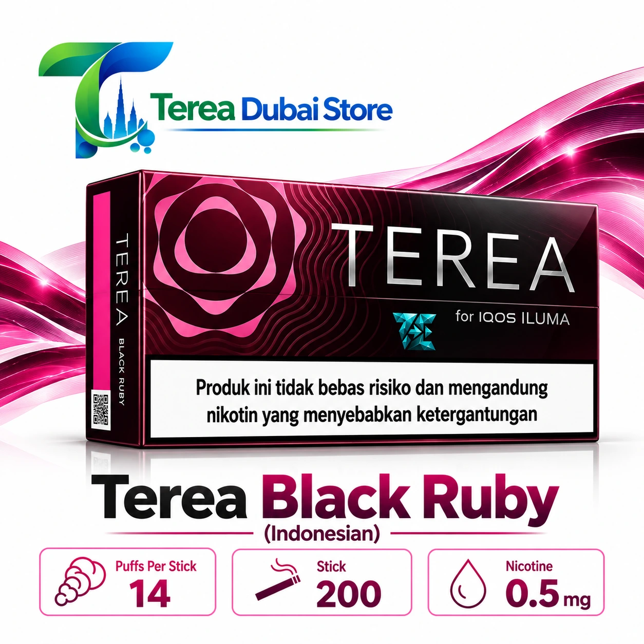 Terea Black Ruby Premium Product Ad