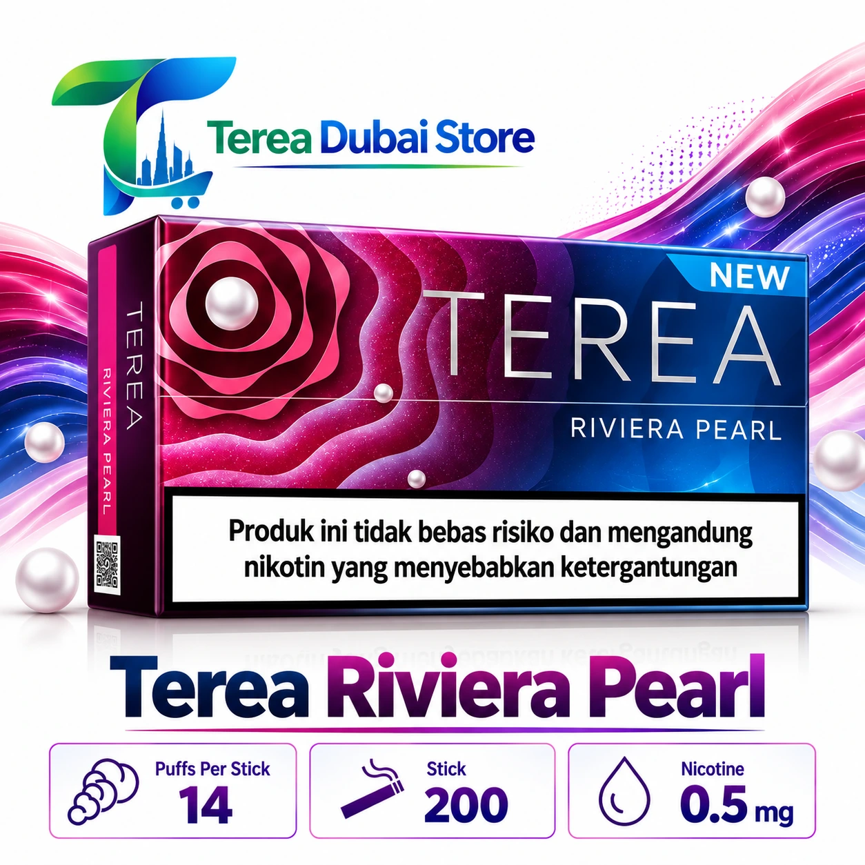 Terea Riviera Pearl Premium Product Poster