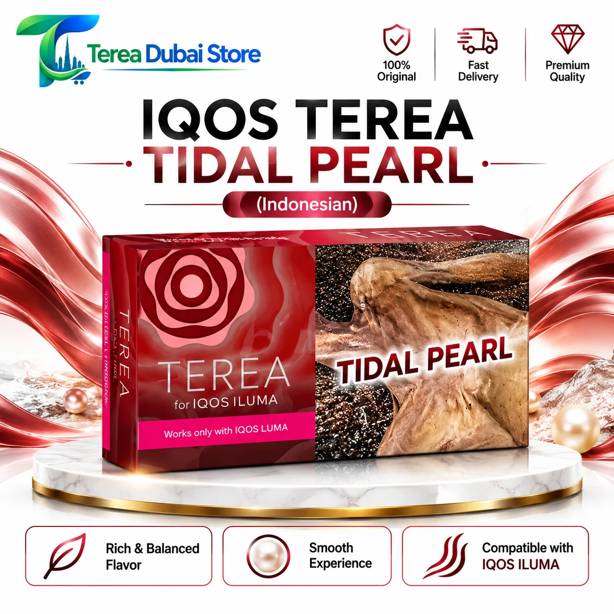 Terea Tidal Pearl Luxury Product Advertisement