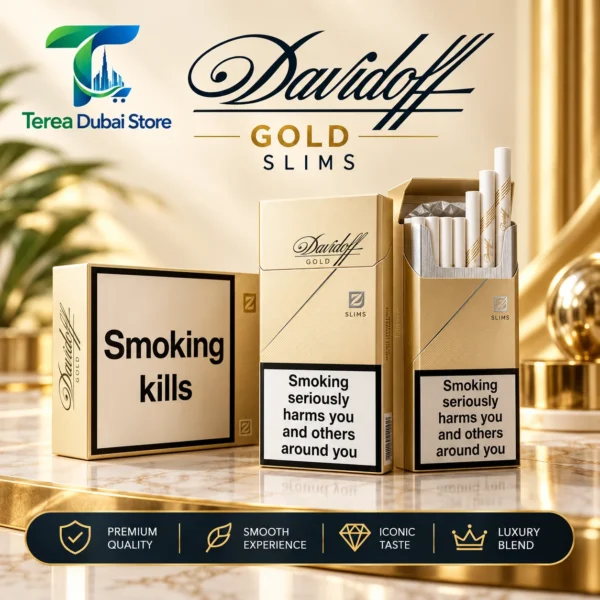 Davidoff Gold Slims Cigarettes