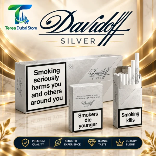 Davidoff Silver Dubai UAE | Original Cigarettes